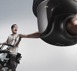 佳能监控摄像头广告