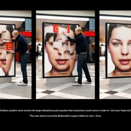 McDonald's麦当劳创意广告集锦
