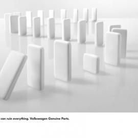 大众汽车零件广告