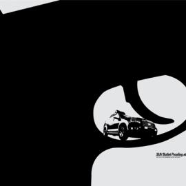 EVO防弹越野车平面广告