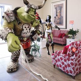 Connect Furniture在线购物网站广告