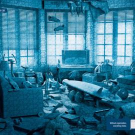 没有Tok&Stok收纳盒，所有东西都跟你捉迷藏