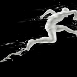 光明优加牛奶平面广告