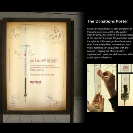 德国Misereor(米索尔)基金会公益广告：海报捐款