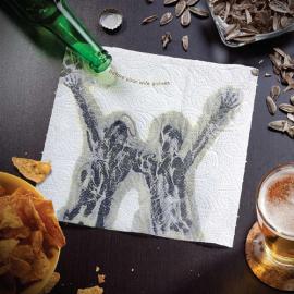 Nikol餐巾纸广告