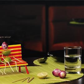 On Toes广告：更快的精致餐饮