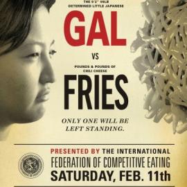 Wienerschnitzel奶酪薯条吃辣椒比赛海报