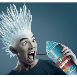 Slurpee：冰激淋创意广告