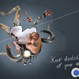 Oral B(牙线)广告：牙医