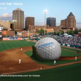 温丹高尔夫锦标赛广告