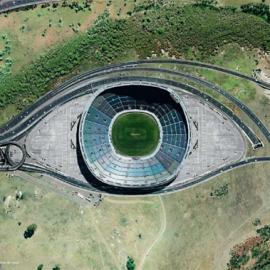 悉尼索尼：眼创意广告