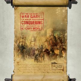 丹佛自然&科学历史博物馆广告：成吉思汗