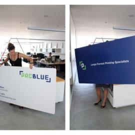 PacBlue印刷：特大型名片