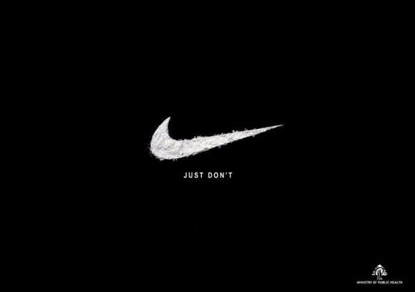 禁毒广告 ：Just don't