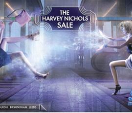 Harvey Nichols：时装打折广告真的靠“打”
