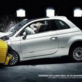 菲亚特500创意广告