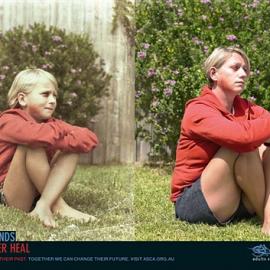 成年人虐待儿童生存公益广告：伤口篇