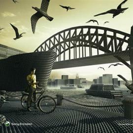 索尼爱立信(Walkman)创意广告