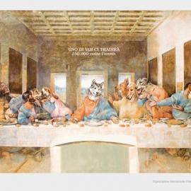 国际动物保护组织OIPA 公益广告：《最后的晚餐》-- 狗狗篇