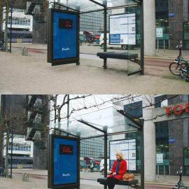 全球第一健身公司FITNESS FIRST媒介创意：Bus stop