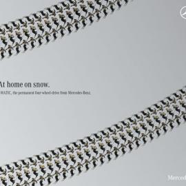 Mercedes-Benz 4MATIC四驱广告