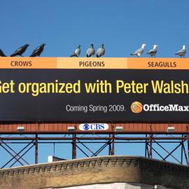 OfficeMax户外广告: Get organized
