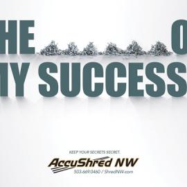 Accushred NW平面广告