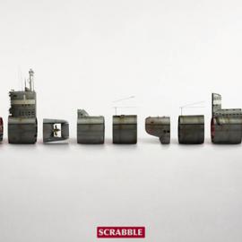 scrabble拼字游戏广告