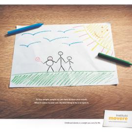 “关于儿童肥胖症”公益宣传广告