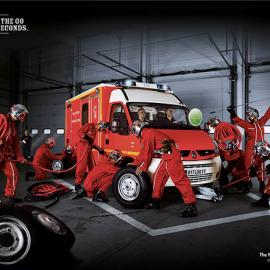 全国工商联法国消防员:On the go