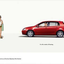 Volkswagen大众汽车广告: Framing