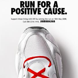 Samraksha AIDS Run: Shoe