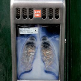 QUIT Anti Smoking Charity: X-Ray lungs