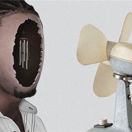 Biblioteq创造性书籍广告：牛肉，风扇，鼠标，蜡烛