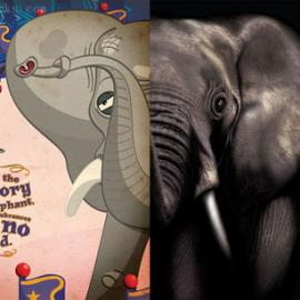 公益广告远离马戏团