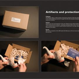 AIG 保险公司的邮包