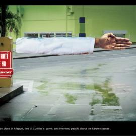 户外广告Allsport：空手道