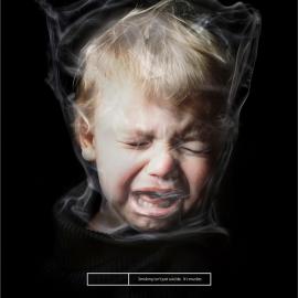 公益广告：抽烟不近仅是自杀，更是谋杀