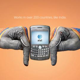 AT ＆ T Wireless的国际漫游招贴欣赏