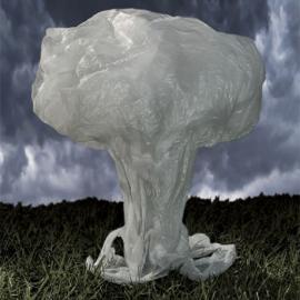 绿色和平：蘑菇云