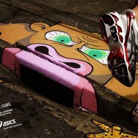 ASICS 运动鞋广告欣赏