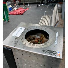 无家可归者的餐桌