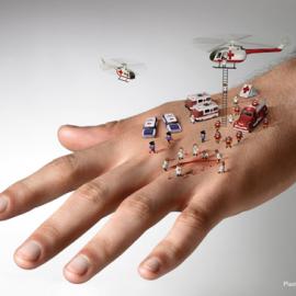 Hansaplast即愈药膏平面广告欣赏