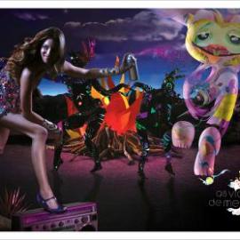 Melissa Sandals平面广告