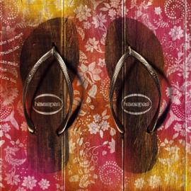 活色生香Havaianas拖鞋绚丽平面广告