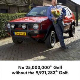 大众高尔夫广告招贴设计