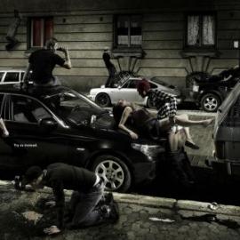 Playing Audi R8招贴设计