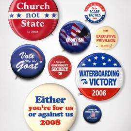 democrats 08 平面广告