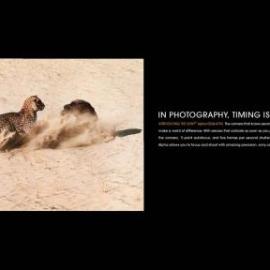 索尼Alpha DSLR-A700 相机广告