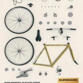 Eurocard名片广告